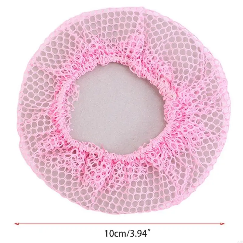 LXAD HAIR BUN MESH NET COVERTY READSY FOR NARKER FIXING WOND WOND