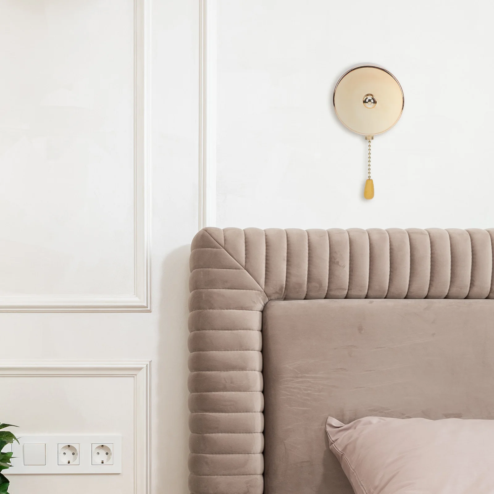 

1Pcs Ceiling Fan Pull Chain Lamp Accessory Heavy Duty Rope Switch for Light Fixture Wall Sconce Long Service Life Smooth Finish