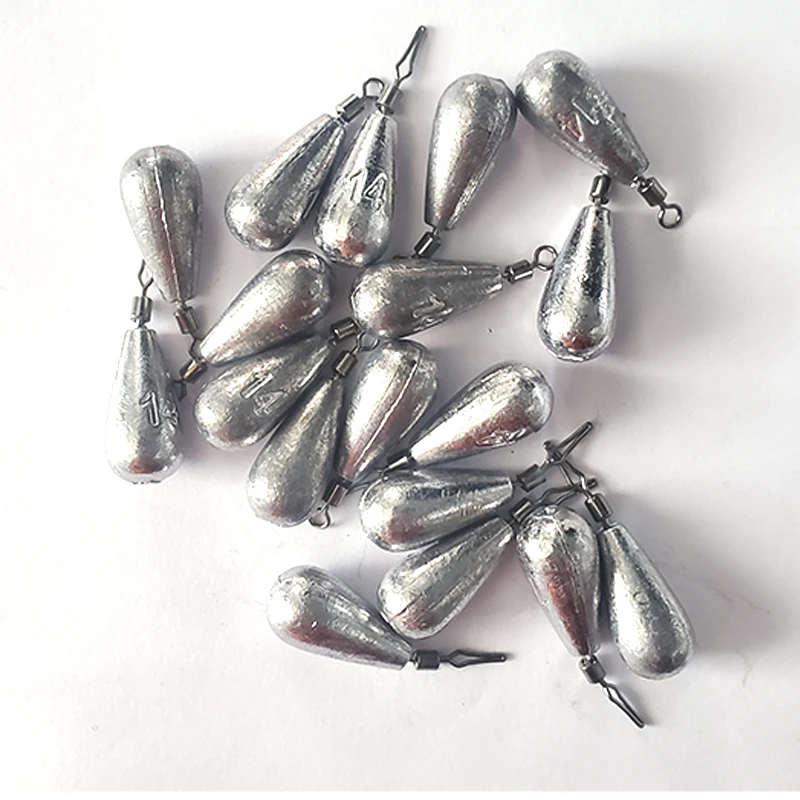 TAKEDO FD04 Free Drop Angeln Gewicht Sinker 3,5g 5g 7g 10g 14g 20g Angeln Sinker mit Wirbel Angeln Zubehör Für Angeln – Detail 8