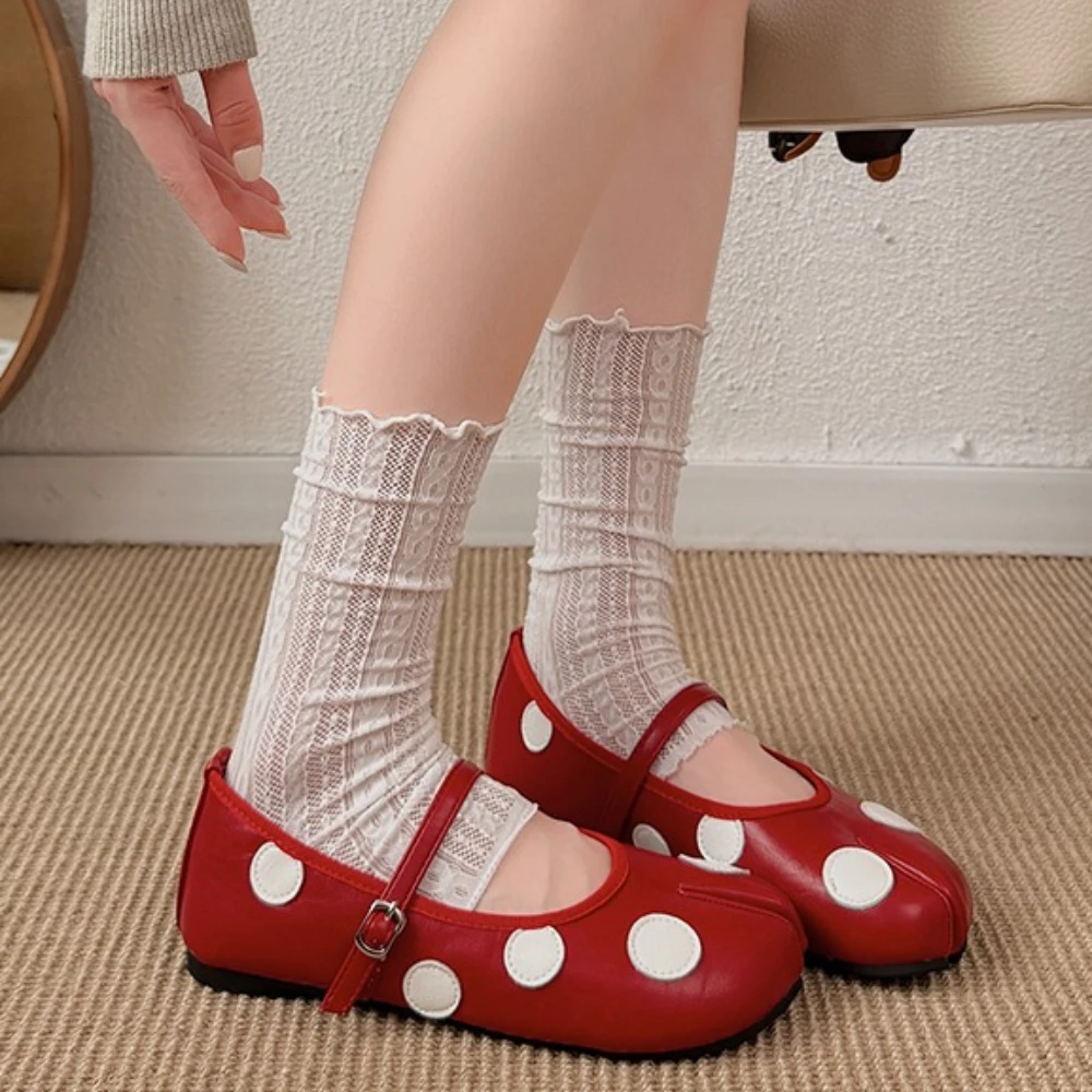 Spring and Autumn Women's Polk - Vintage Style Women Fashion 评论和价格