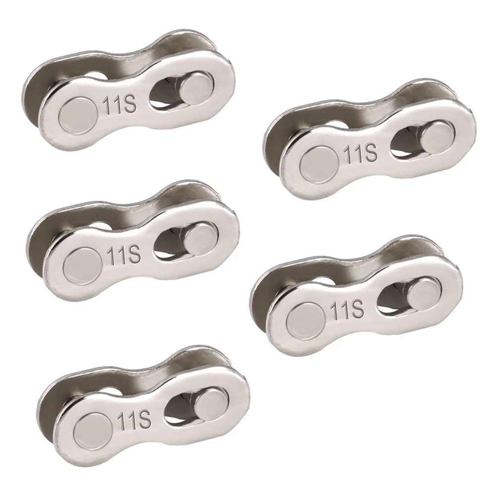 

5 pair Magic Buttons Missing Link Quick Master Links 6/7/8/9/10/11/12 Speed Bike Chain Link Connector Bicycle Chain Buckle