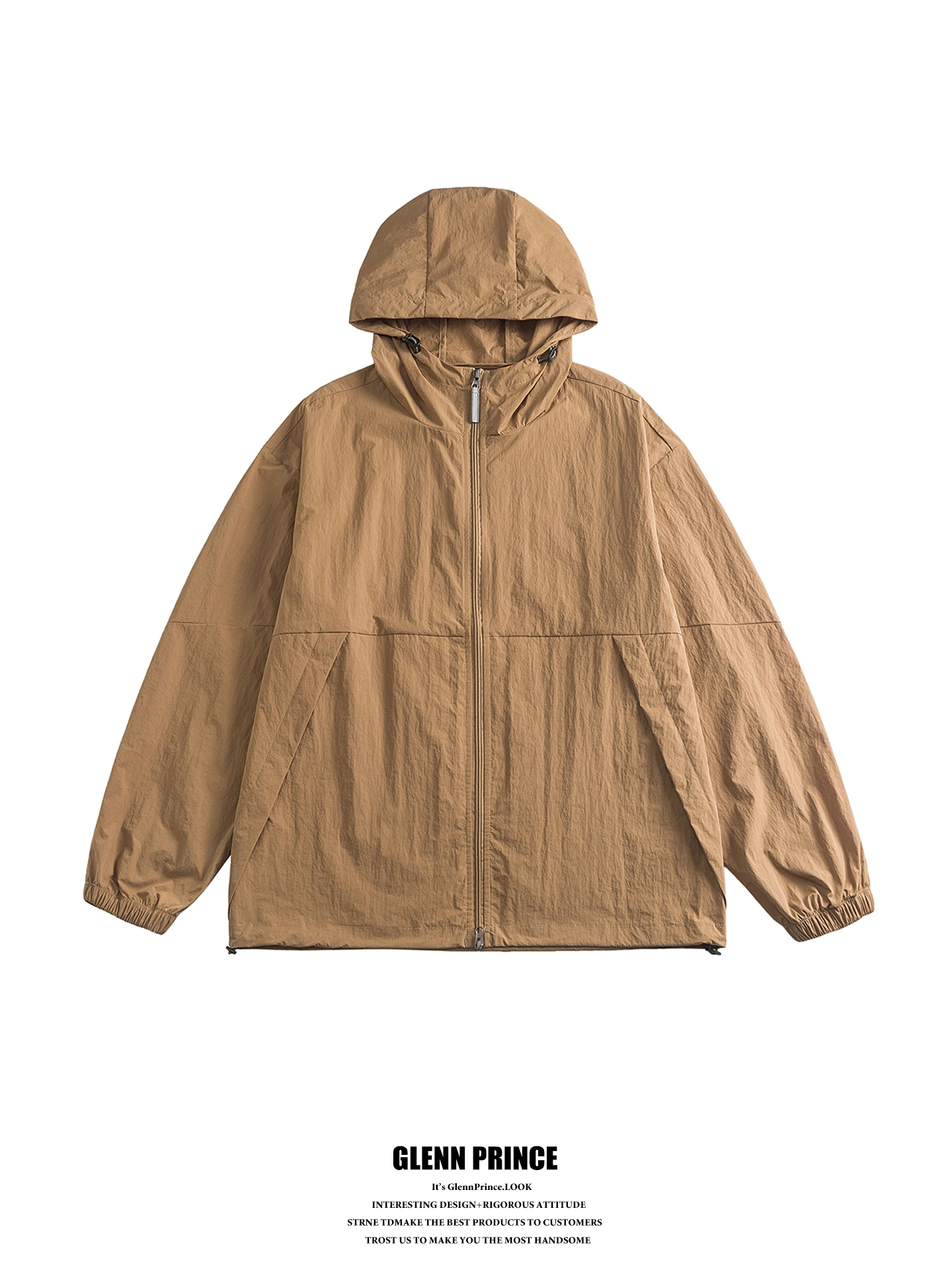 

Outdoor Fishing Light Thin Ice Silk UV Protection Hat Sunscreen Clothing Men's Loose Fit Long Sleeve Youth Fashion Anti-Uv Ja...