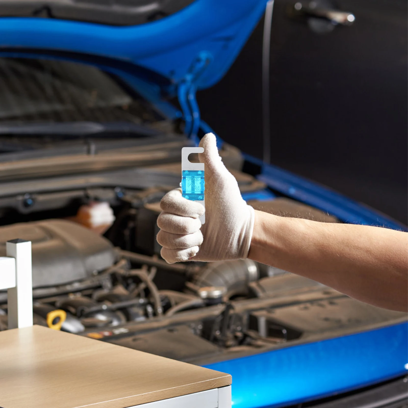 

5Pcs Mini Anl Fuse Kit Metal Plastic Durable Car Boat Truck Audio Systems 41x12x9cm Flow Noise Reduction