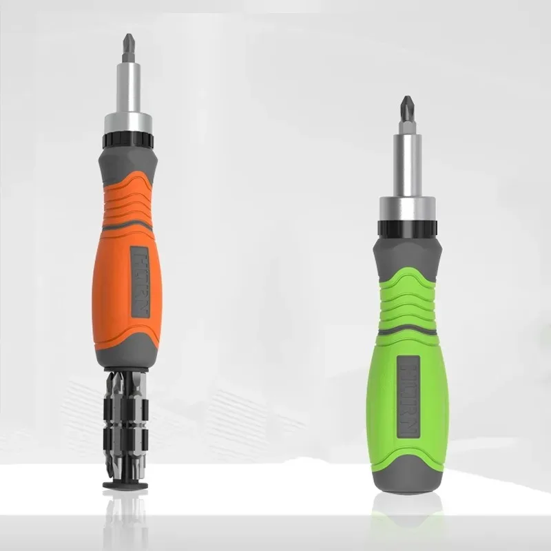 

2025 10 In 1 Portable Ratchet Screwdriver Hidden Screwdriver Head Multi Angle Corner Capable Multifunctional Screwdriver Tools