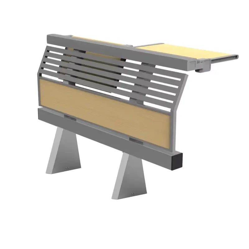 Superior Quality Durable Large Classroom Set Modern Wood Desk and Chair for School Use