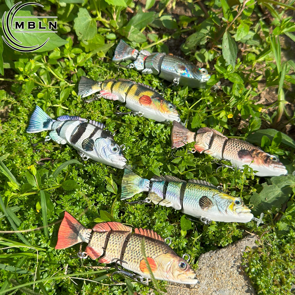Swimbait articulado LED USB recargable – Eléctrico automático - imagen 5