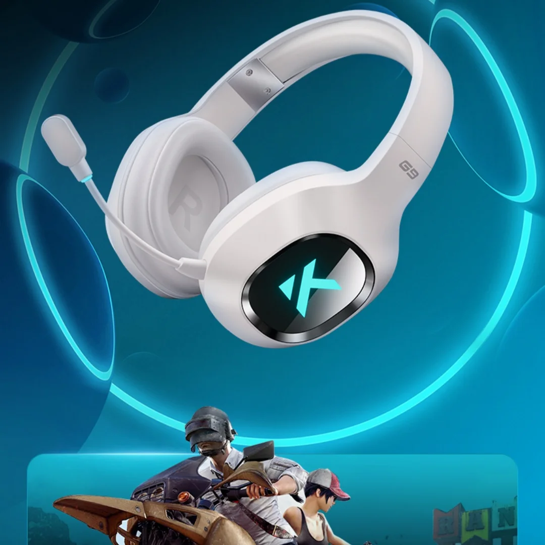 

Mchose G9 Pro Gaming Headphones Tri-mode 2.4G AI Noise Canceling Microphone Hifi Customized Gaming Headset Pc Gamer Accessories