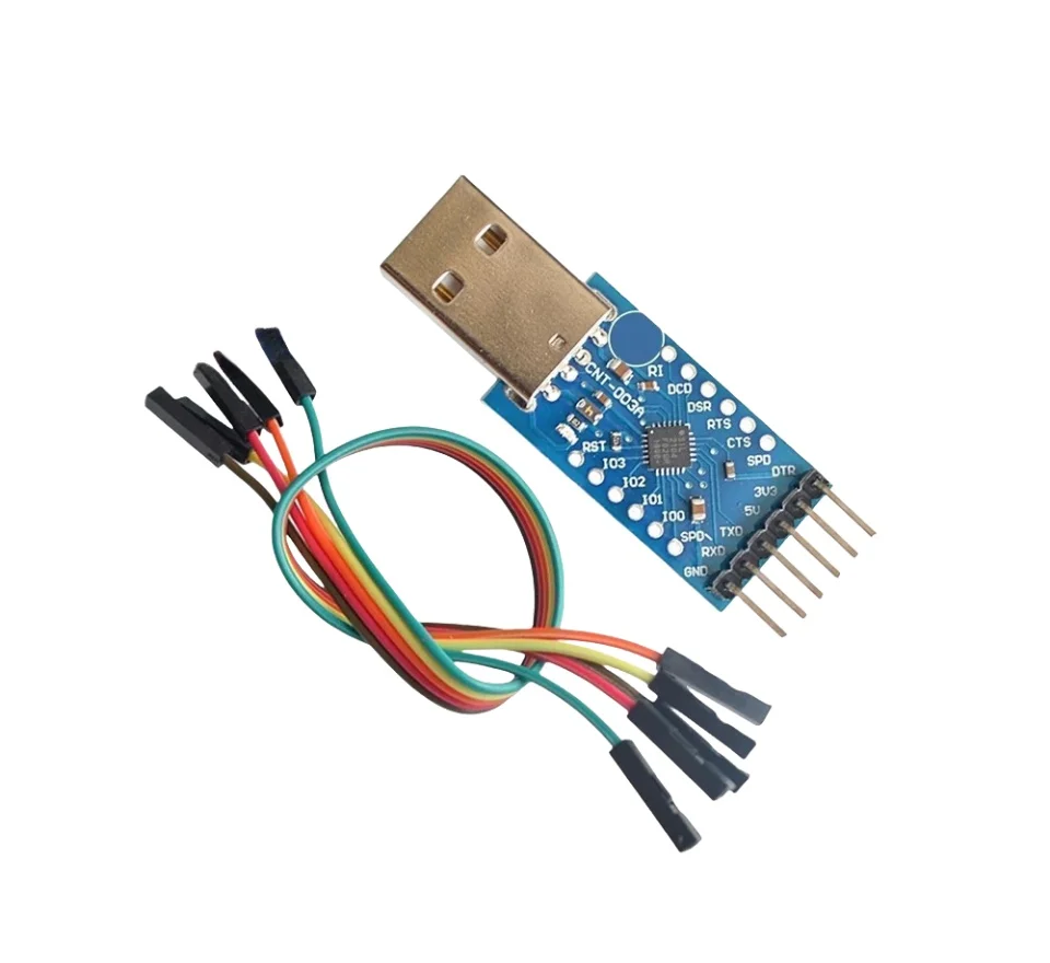Последовательный преобразователь модуля USB 2.0 в TTL UART 6PIN CP2104 STC PRGMR Замените CP2102 с кабелями Dupont