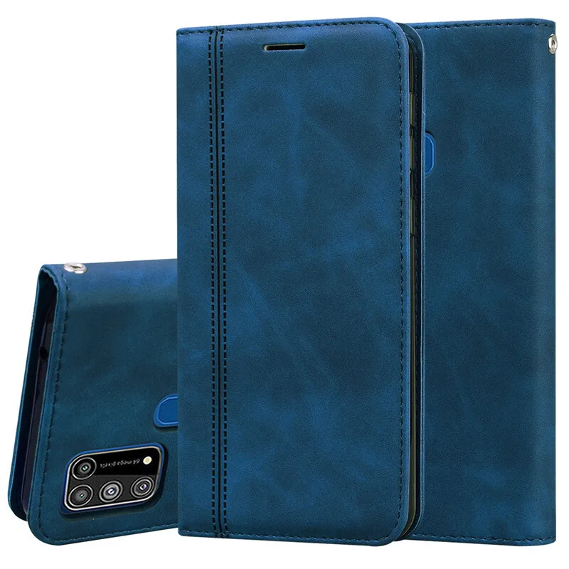 Wallet Flip Leather Galaxy Mobile Phone For Samsung M31 M315F M315 SM-M315F/DS Case Cover 6.4