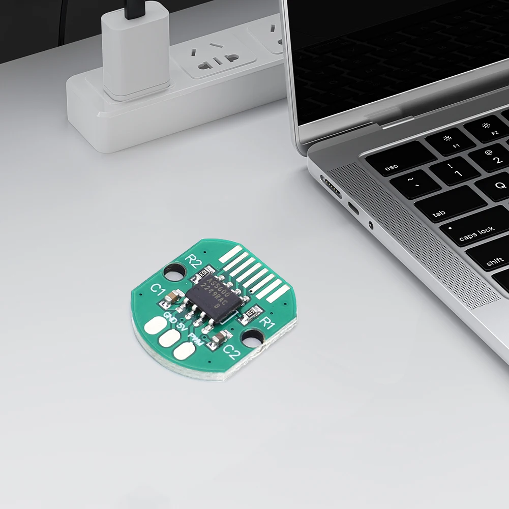 

AS5600 Magnetic Induction Angle Measurement Sensor Module with 3-pin Wire Magnetic Rotary Encoder for Brushless Gimbal Motor