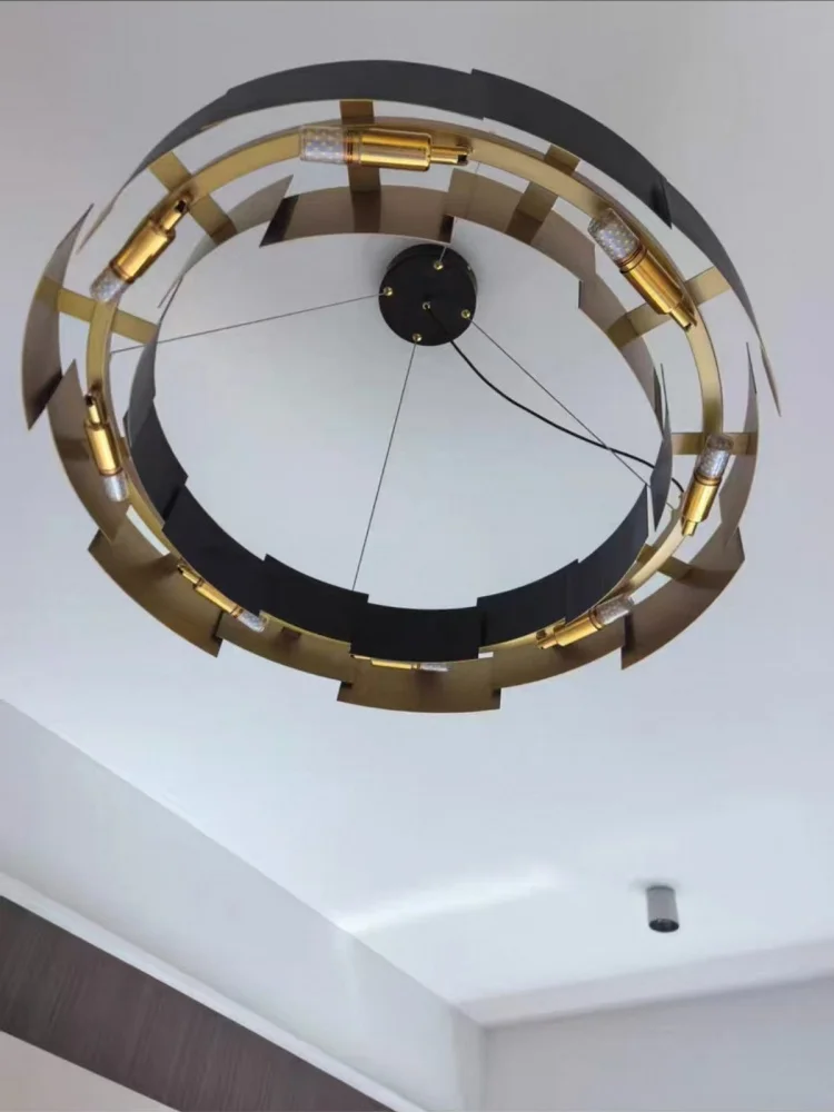 

Modern Minimalist Designer Chandeliers Elegant Romantc Design Home Decor Led Dimmable Hanging Main Lamps For Dining Room