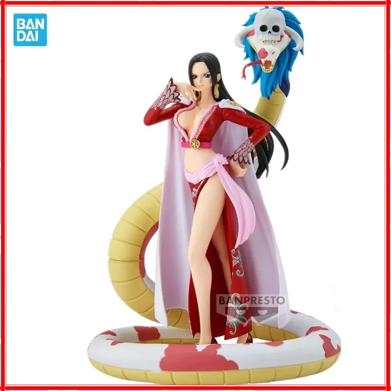 

Bandai Original Banpresto Anime One Piece DXF THE GRANDLINE SERIES EXTRA Boa Hancock PVC Action Figure Model Collection Toy