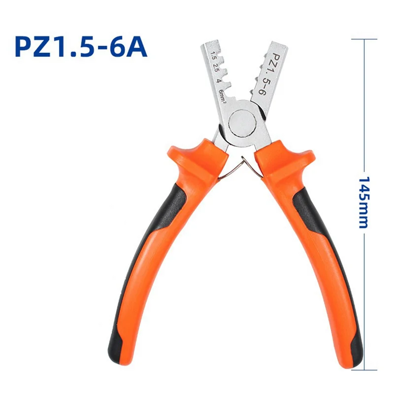 PZ1.5-6 petite pince à sertir pince à sertir VE/EN pince à sertir les bornes de tube