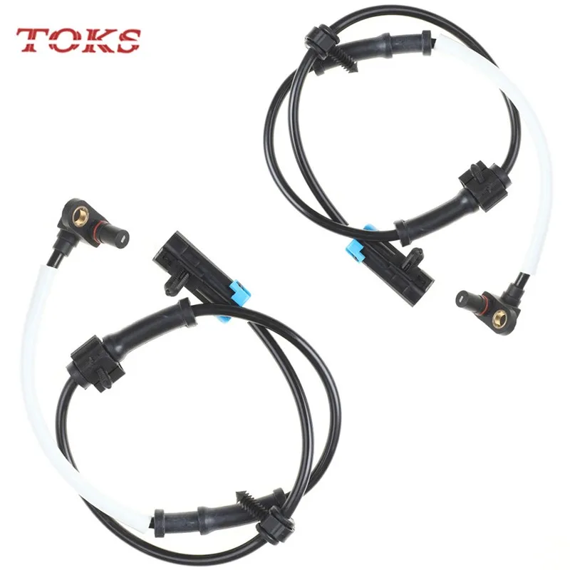 2Pcs ABS Wheel Speed Sensor Front Left Front Right For Chevy GMC Sierra Yukon Savana Cadillac 19181873 15112379