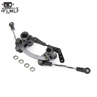 Rc Car Tie Rod Steering Assembly with Metal Rocker Arm for 1/5 Losi 5ive-t Rofun Rovan LT King Motor X2 Truck Parts