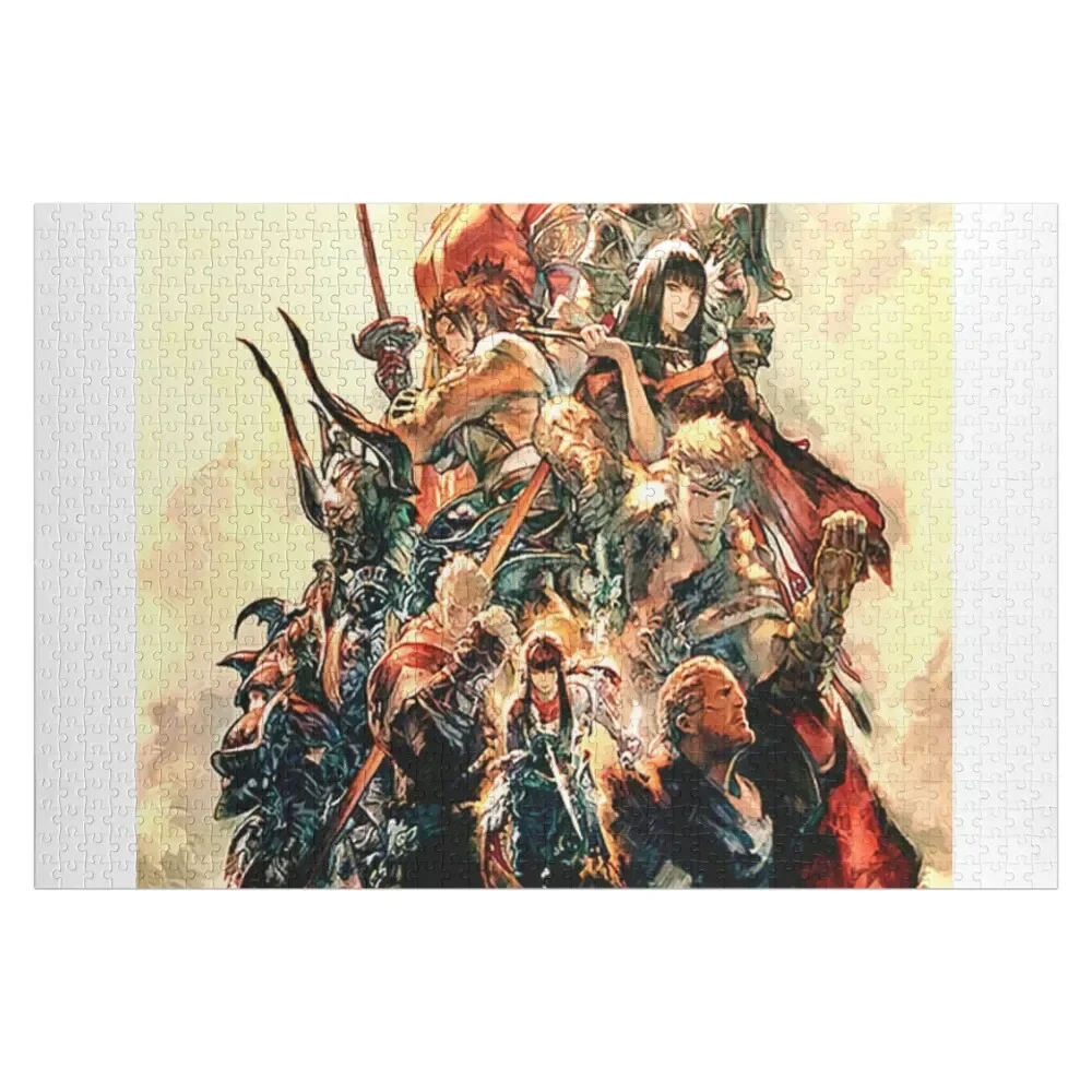 

Пазл FFXIV Stormblood, деревянный пазл с индивидуальным дизайном для взрослых, пазл с изображением на заказ