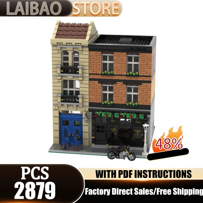 

Модель городских автомобилей, строительные блоки MOC, модель автосалона, технологические кирпичики, рождественские конструкторы, игрушки для самостоятельной сборки, подарки для конструкторов