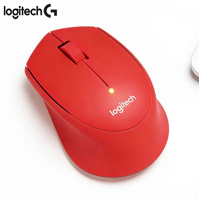 

Беспроводная мышь Logitech M280 с длительным сроком службы, стабильным подключением, бесшумная и долговечная, матовая, нескользящая, для офиса и учебы