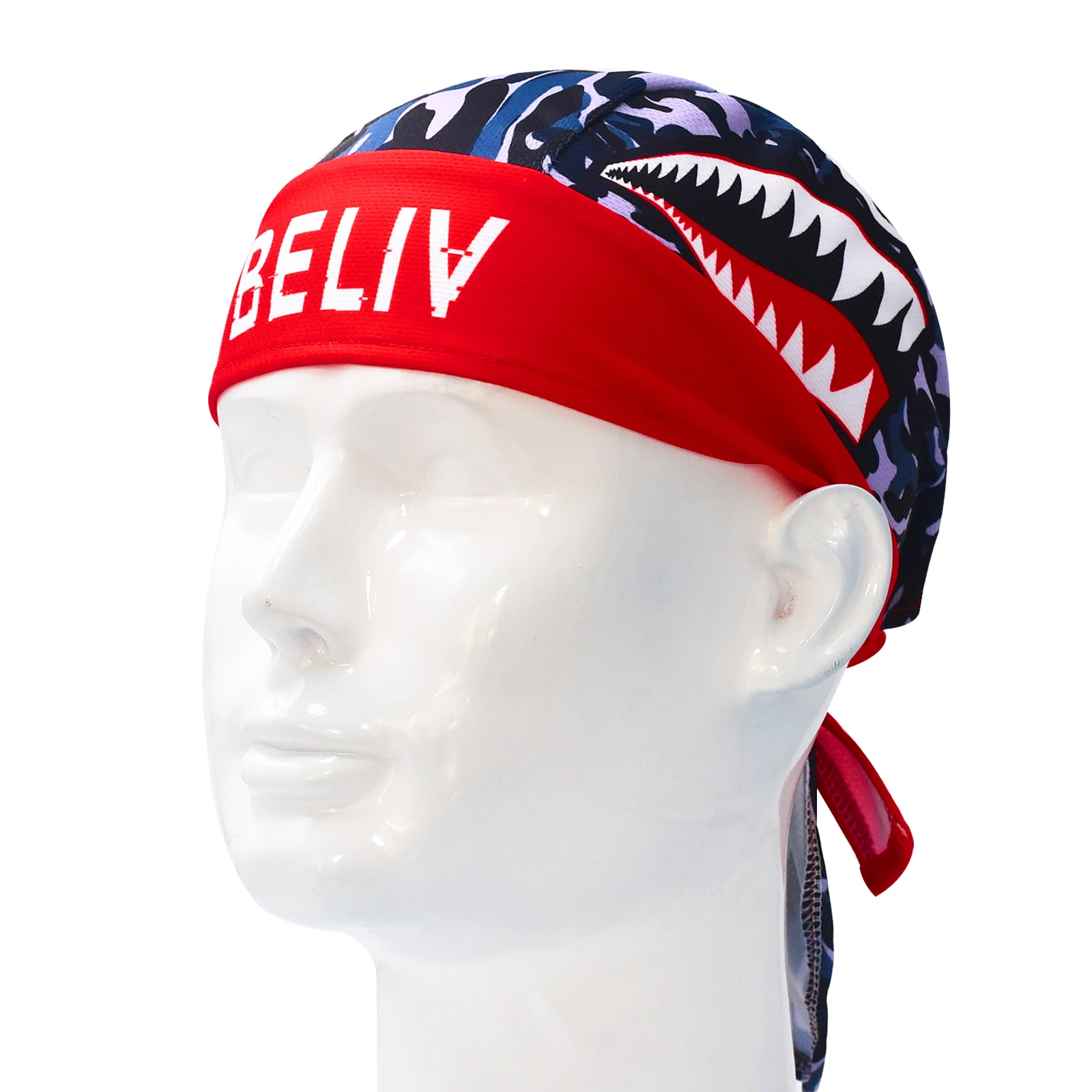 Retro Men\'s Summer Quick-Dry Cycling Headbands Road Bicycle Running Riding Head Scarf