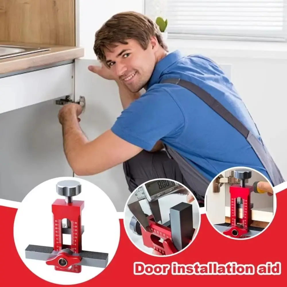 

Quick Positioning Cabinet Door Mounting Jig Stable Clamping Adjustable Clamping Range Cabinets Frame Install Clamp Save Labor