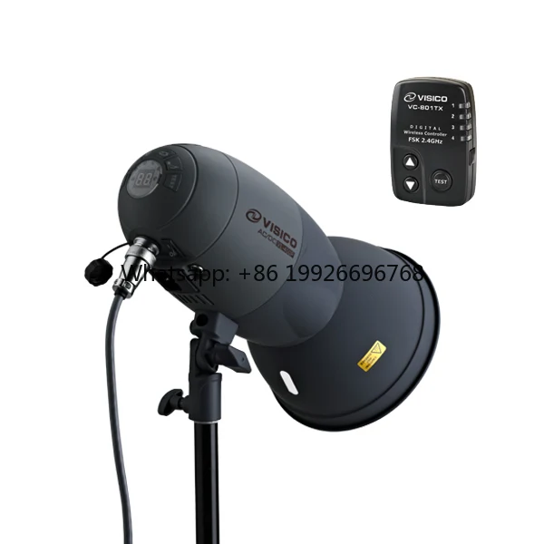 

110 220v 300w Mount Studio Flash Strobe Photography 2.4G Wireless Remote Control Led Video Studio Camera Flash Light
