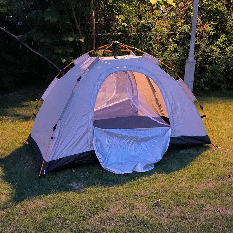 Automatic 1 Person Outdoor Tent · 1m Wide · One-Click Open & Close · Setup-Free Portable Single Tent for Fishing & Indoor Use