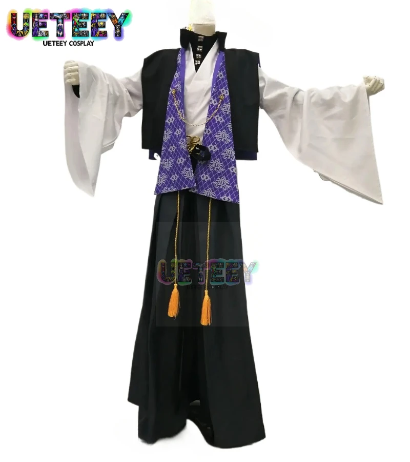 

UETEEY Division Rap Battle Gentaro Yumeno Cosplay Costume DRB Hypnosis Mic Fling Posse Phantom Men Outfit Full Set Custom Made
