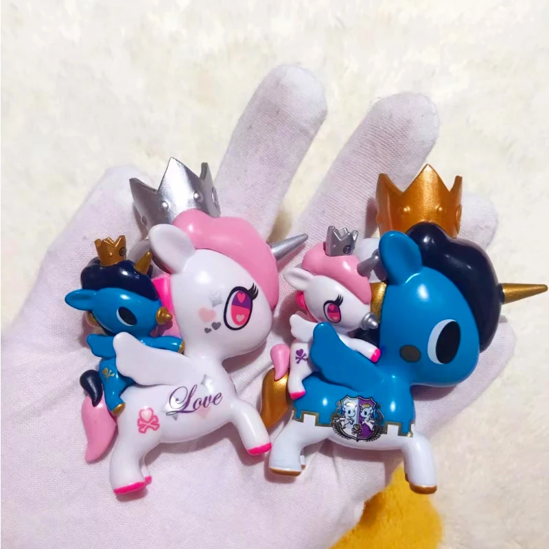 Tokidoki Bambino 1 Unicorno with Baby Unicorn Babies Blind Box Figure Toys Designer Toy Pony Decoration Trendy Model Child Gift