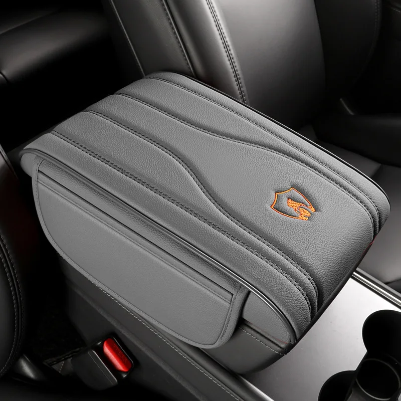 Boîte d'accoudoir de voiture en coton à mémoire de forme, sac de rangement universel, poche pour téléphone portable de voiture, coussin de hauteur centrale, offre spéciale transfrontalière