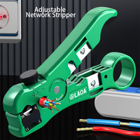 LAOA Functional Wire Stripper Adjustable Cable Wire Stripper Network Wire Stripper Coaxial Wire Stripper