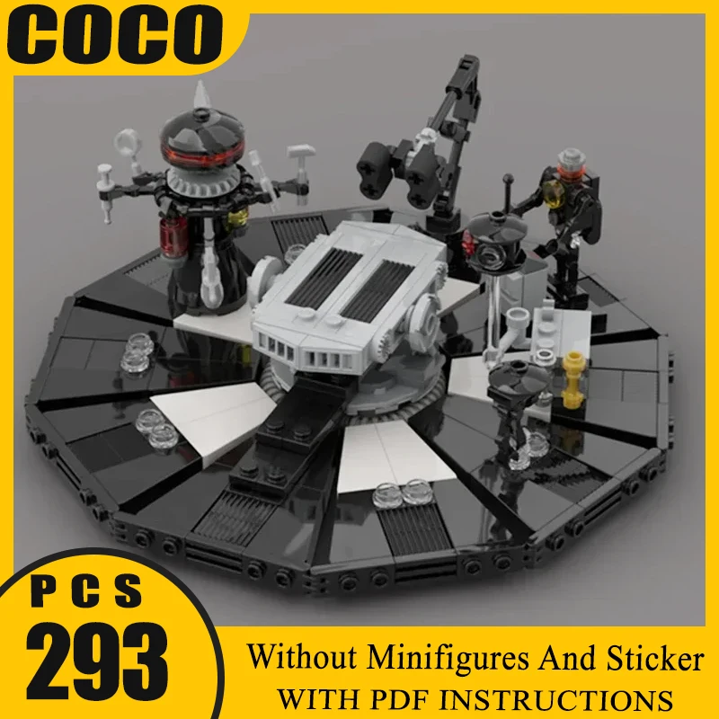 

Звездный фильм Moc, строительные блоки, Империя Лорд, модель трансформации, технология, кирпичи, сделай сам, сборка, строительная игрушка, праздничный подарок
