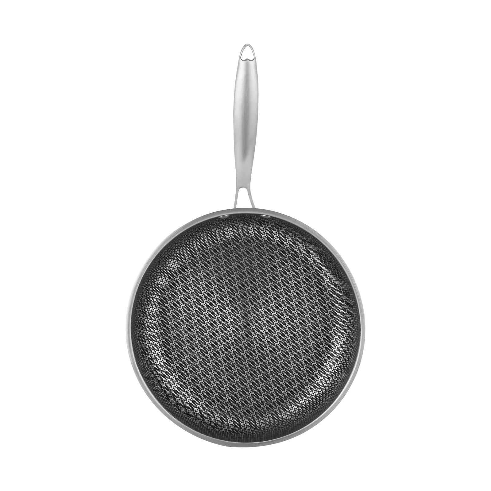 Lightweight Pan Wear-Resistant Wok Non-Stick Pan Easy to Clean Safe Handle for Gas Stoves Ceramic Stoves