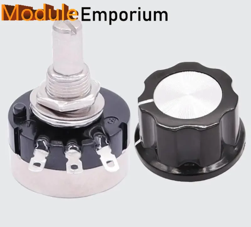 1 компл. RV24YN20S B103 10K Ом Потенциометр углеродной пленки с ручкой циферблата