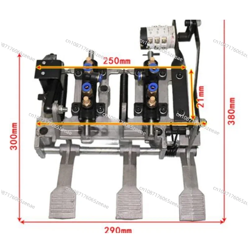 

Алюминиевая/стальная рама, 3 ножки/4 фута с переключателем, педаль в сборе, устройство для снятия шин, фитинги шасси