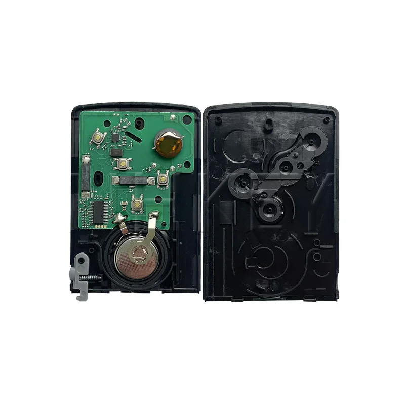 ルノー クリオ IV/キャプチャー用交換用スマート キー カード パッシブ キーレス エントリー & ハンズフリー システム PCF7953 4A チップ 433MHz NHKEY