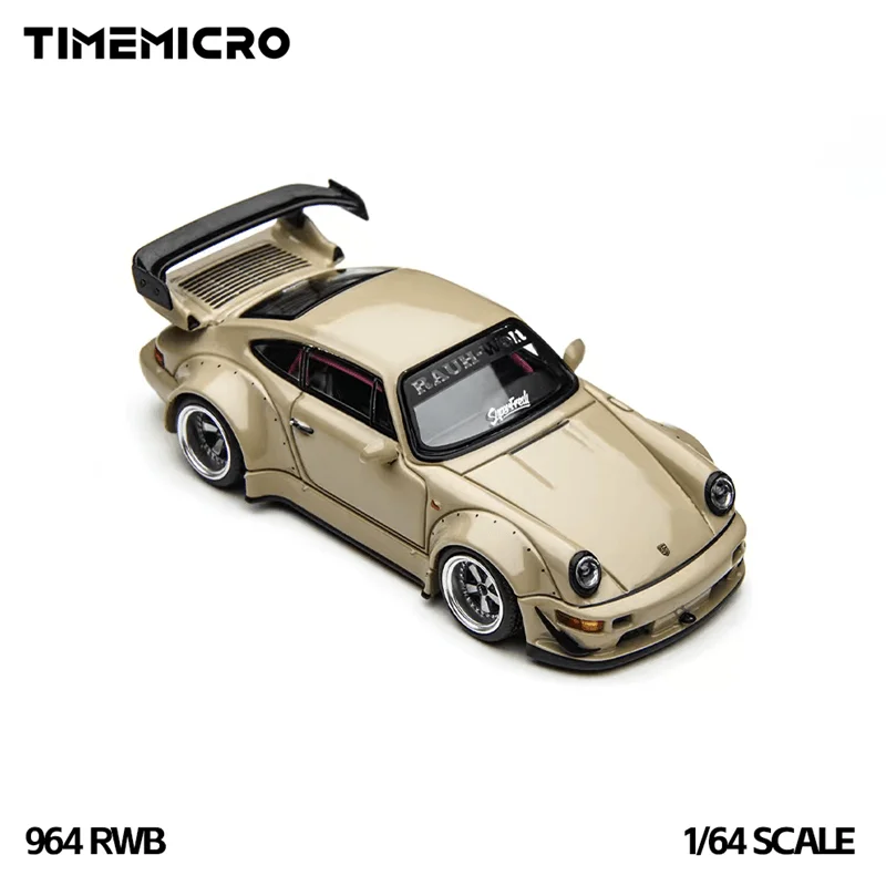 

[Предзаказ] Коллекционная модель автомобиля Time Micro 1:64 RWB 964 Creamy White из литого металла