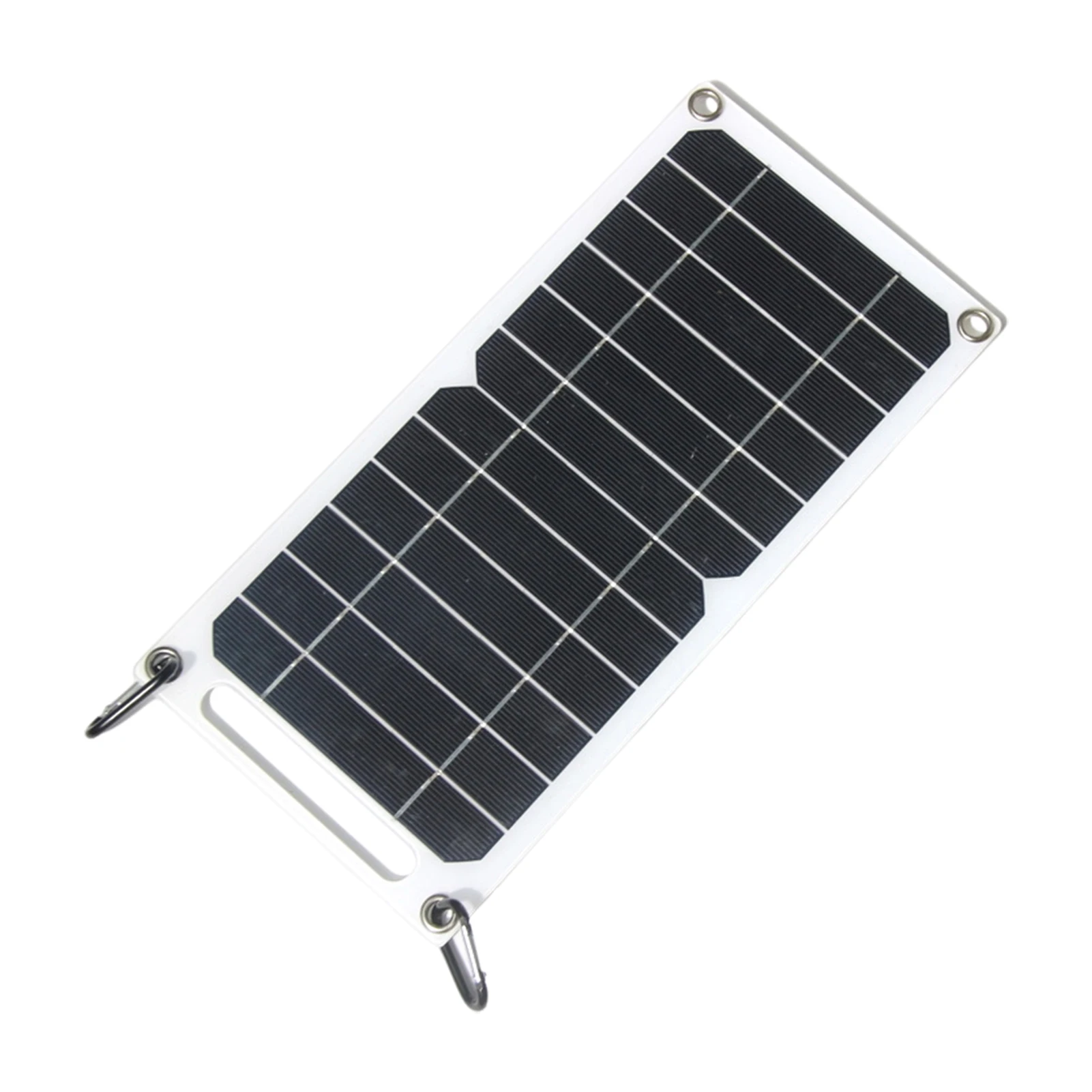 Portable Solar Charger 5V Outdoor Solar Phone Charging Panel Flexible Solar Panel Backpack Solar Charger For Outdoor