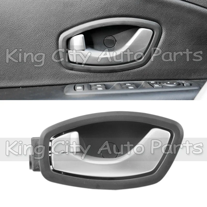 For Renault Fluence 11-13 Car Inner Handle Clasp Door Knob Door Opening Pull Handle Interior Door Side Handle Buckle