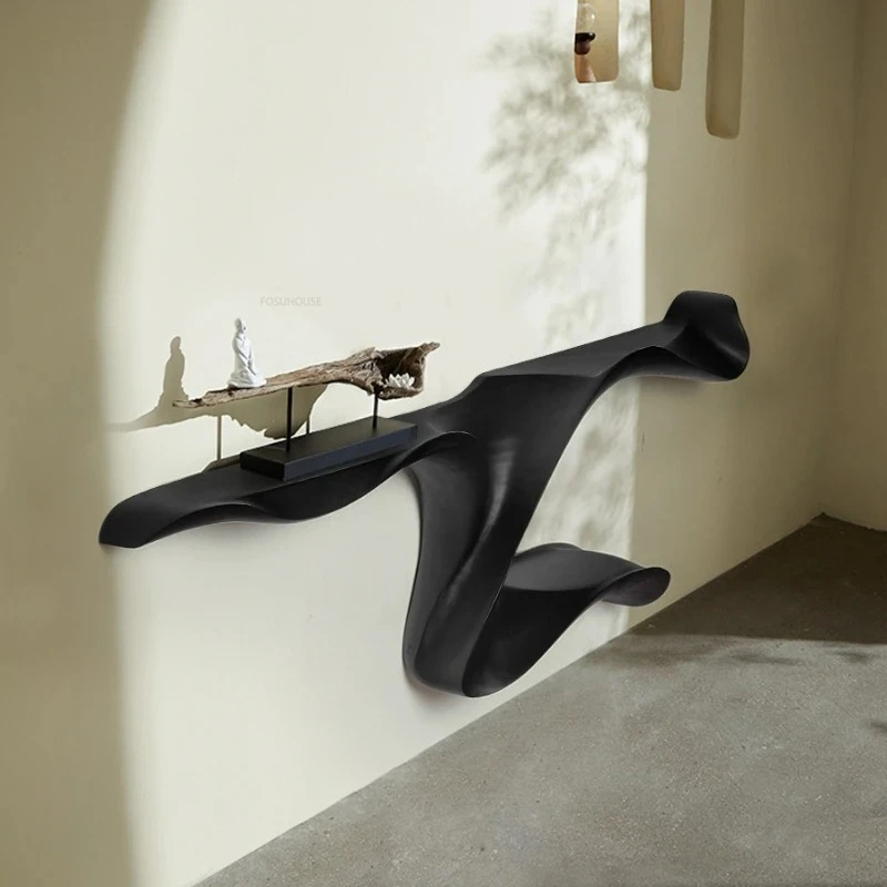 

Creative Console Tables Living Furniture Villa Hallway Art Porch Decoration Wall Hanging Rack