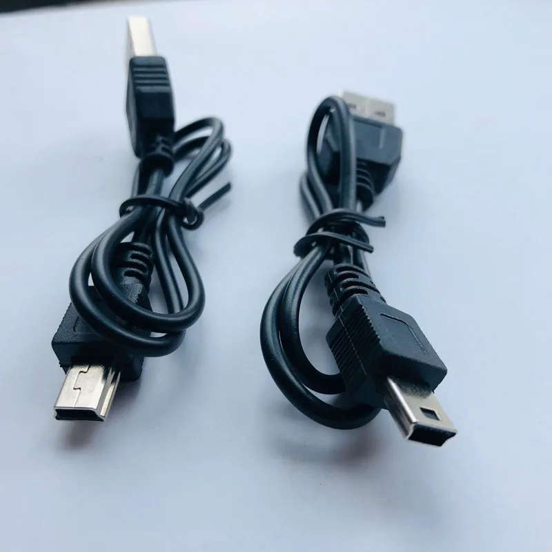 1pc 80cm USB 2.0 Male A To Mini 5-pin Charging Cable for Digital Cameras for MP3 / MP4 Player USB Data Charger V3 Cable