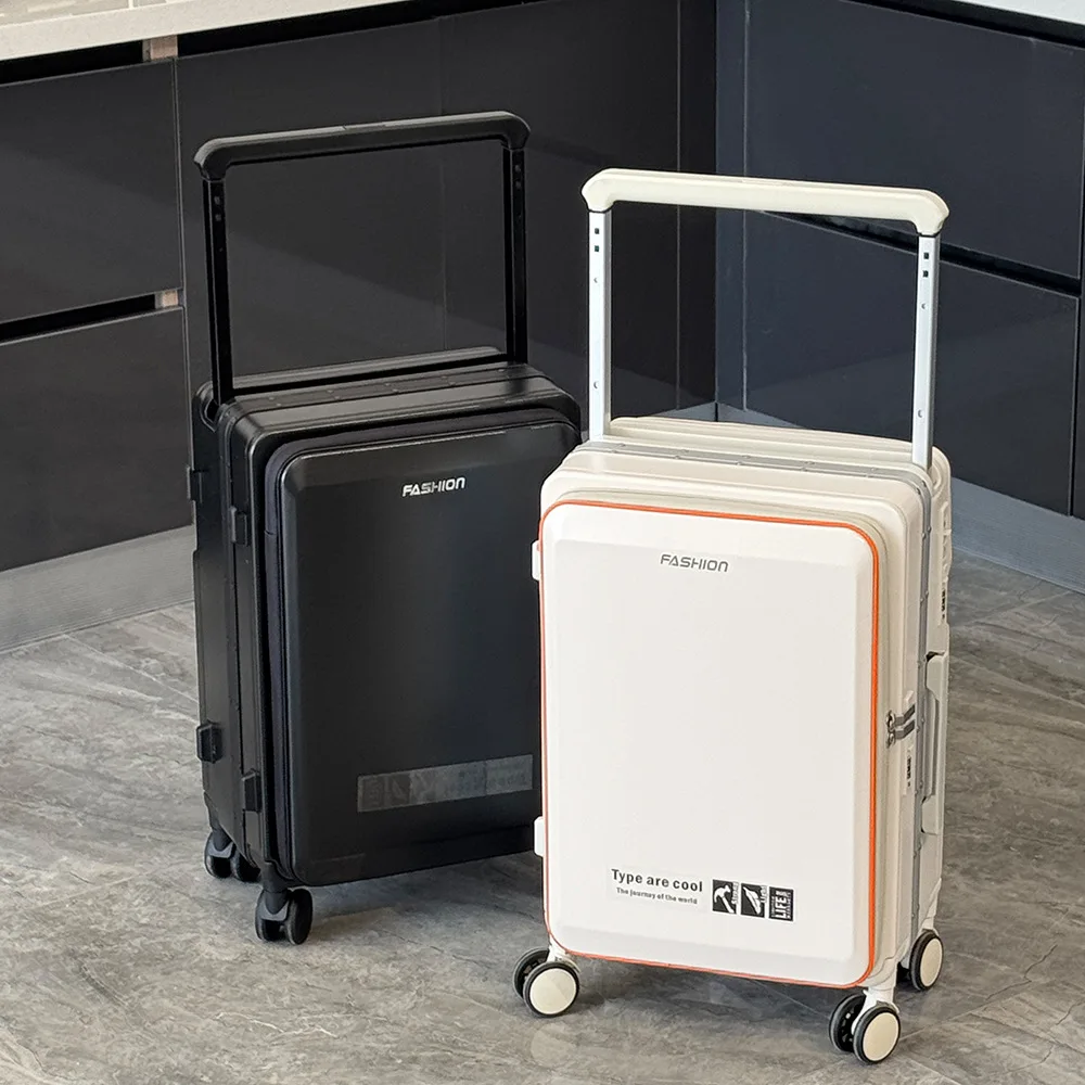 

Чемодан с передним открытием, многофункциональный, большой вместимости, с боковым открытием, перезаряжаемый, для путешествий