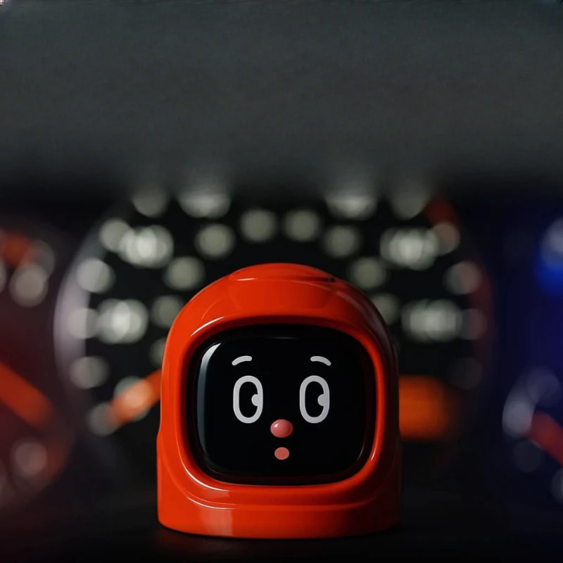 

Niche creativity of electronic car robot desktop ornament