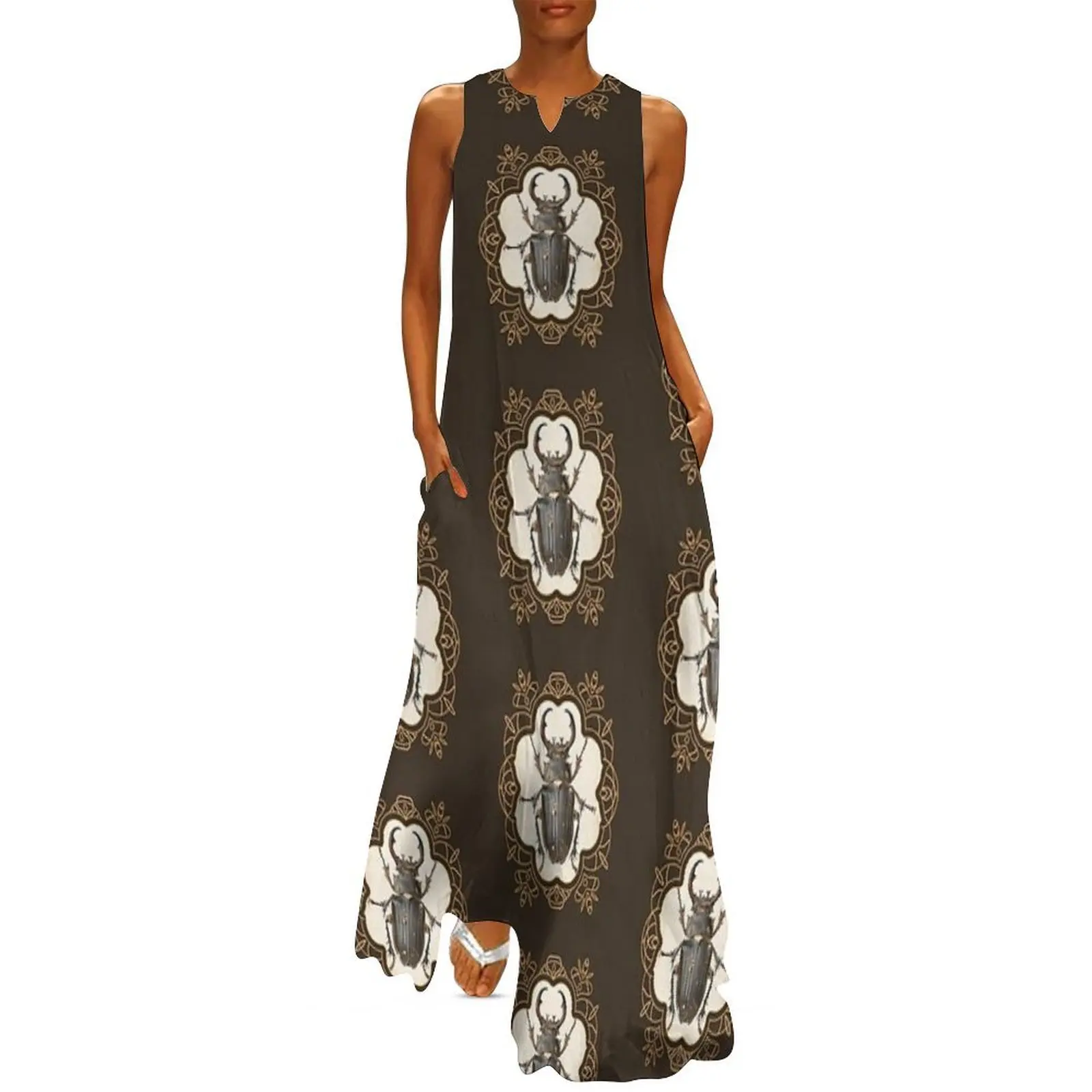 

Rhino Beetle Long Dress african dresses for woman bandage dress dresses women summer 2025 wedding dresses for parties