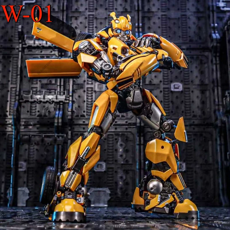สินค้าขายดี มีของพร้อมส่ง ของแท้ Bumblebee W-01 ผึ้งน้อยสีเหลือง HXZ ออโต้บอท ฟิกเกอร์โลหะผสมขยับได้ ของสะสม ของขวัญ