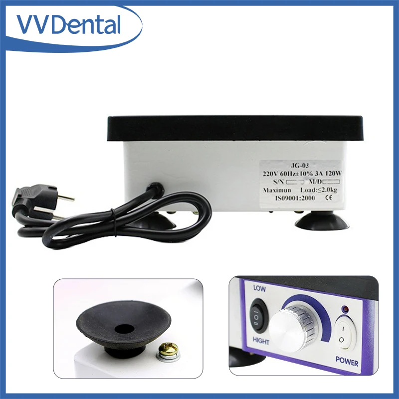 Dental Gypsum Oscillator 120W Dental Model Vibration Machine Dental Laboratory Equipment Gypsum Shake Machine