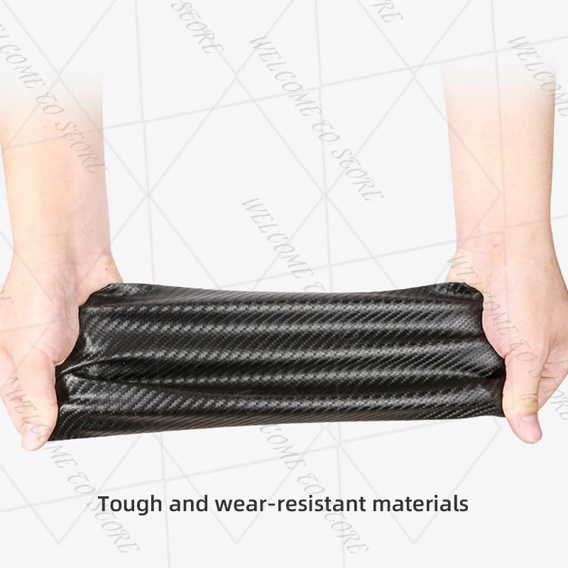 ل N الأداء شعار N خط I30 توسكاني إلنترا 4/5 قطعة 1 مجموعة ألياف الكربون عتبة باب السيارة الحرس غطاء صندوق السيارة حامي ملصقات