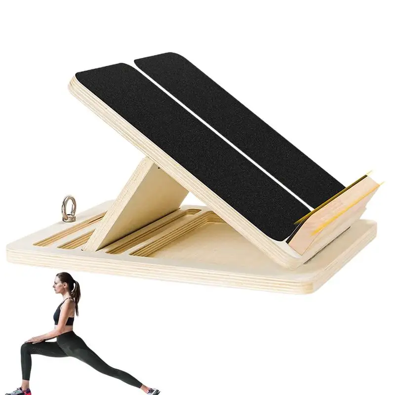 

Professional Slant Board, Calf Stretcher Slant Boards, Adjustable Wooden Incline Board for Squats, Calf, Ankle, and Foot Stretch