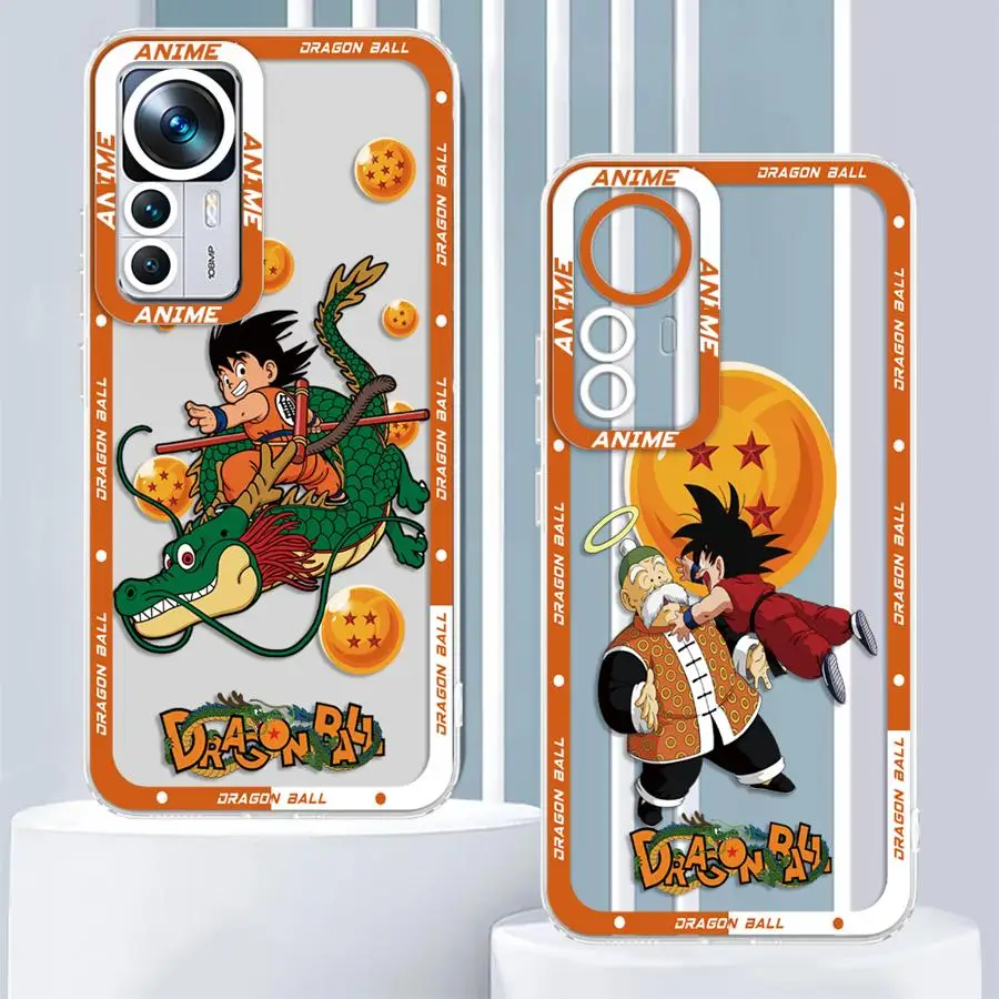 حافظة لهاتف شاومي ريدمي نوت 9S 13C 10S 11S 9 10 11 Pro 12S A4 14C 12 13 14 Pro Plus 10Lite غطاء هاتف شفاف كرة دراغون كارتون #1