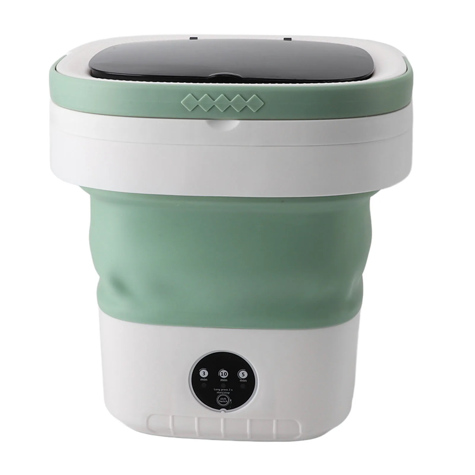 12L Portable Washing Machine Multifunction Mini Foldable Washer and Spin Dryer for Underwear Socks Baby Clothes