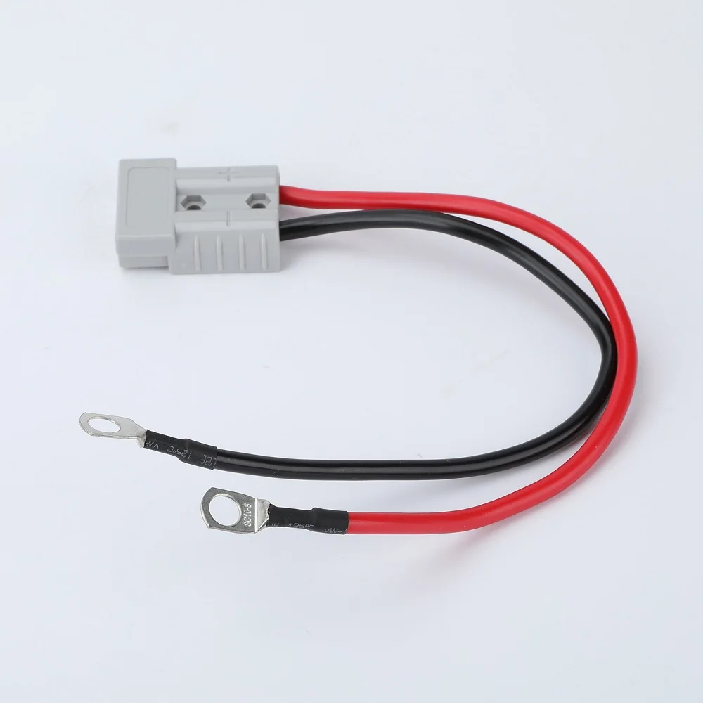50A 600V Anderson Connector 10AWG Wire Battery Plug For Lithium Electric Bike Scooter Forklift Charging Cable High Current Power